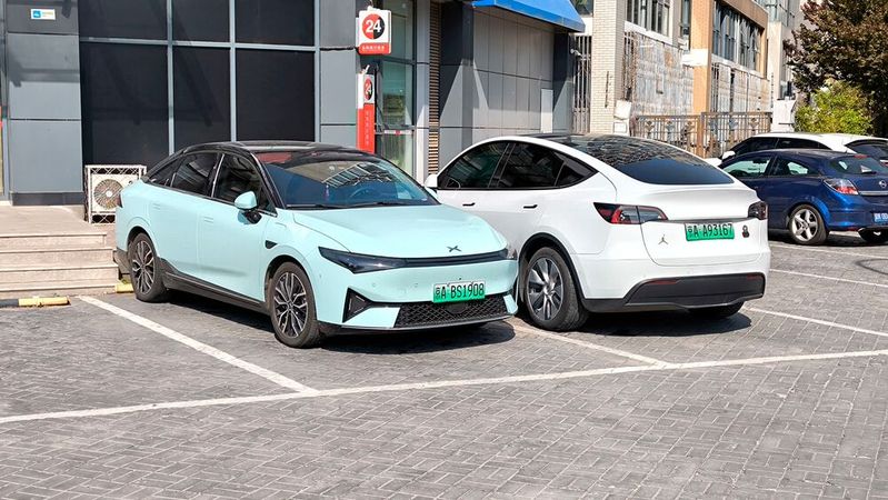 In China prägen E-Autos längst das Straßenbild.(Bild:  SP-X/Mario Hommen)