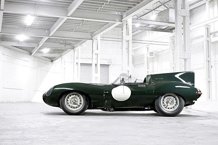 Der Jaguar D-Type wurde ab 1955 gefertigt. (Foto: Jaguar)