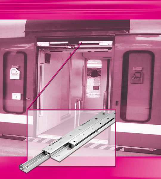 Die Serie DSS wurde speziell für schwere Lasten entwickelt. Der optionale Verriegelungsmechanismus wird auch in Außentüren verwendet, weil seine Betriebssicherheit auch bei Stößen und Vibrationen gewährleistet ist (Bild: Rollon)