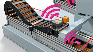 La famille isense d'igus fait preuve d'un haut degré d'innovation et prouve qu'il est facile d'augmenter la disponibilité des installations et de réduire les coûts dans l'industrie avec des solutions plastiques intelligentes. (igus)