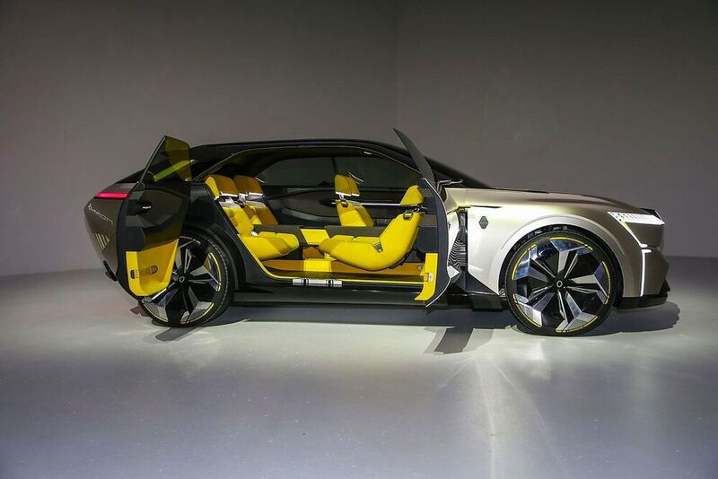 Mit Renaults neuer E-Architektur sind verschiedene Fahrzeugkonzepte möglich. Im Bild die Studie Morphoz. (Renault)