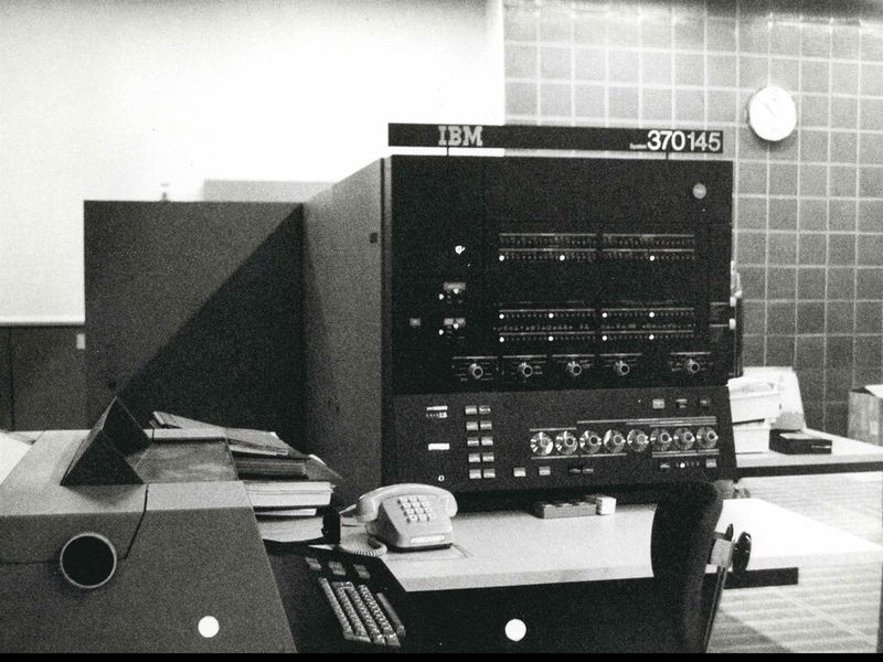 IBM-Zentraleinheit 370 (Bild: Fiducia IT)