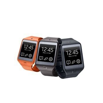 Die smarte Armbanduhr Gear 2 Neo von Samsung fungiert auch als Standalone-MP3-Player. (Bild: Samsung)