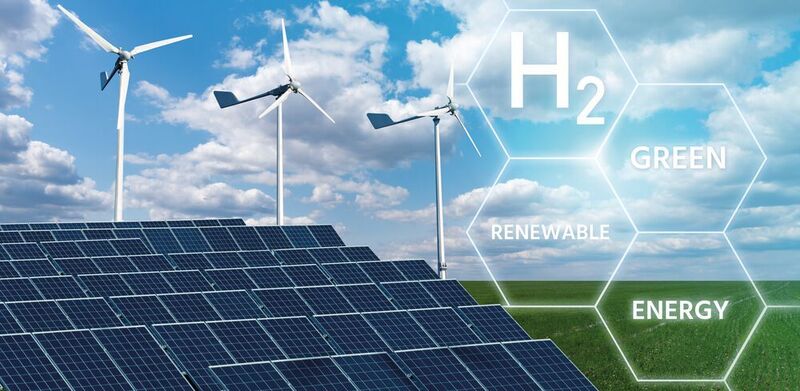 Der mittels Elektrolyse hergestellte Energieträger Wasserstoff ist vollkommen CO2-frei, wenn er mithilfe erneuerbarer Energien erzeugt wird. (©scharfsinn86 - stock.adobe.com)
