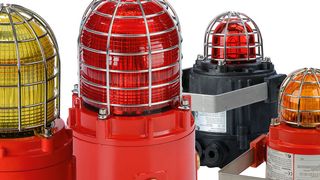 Die Warnleuchten mit Hochleistungs-LED sind heller als eine 5J-Xenon-Blitzleuchte. (E2S)