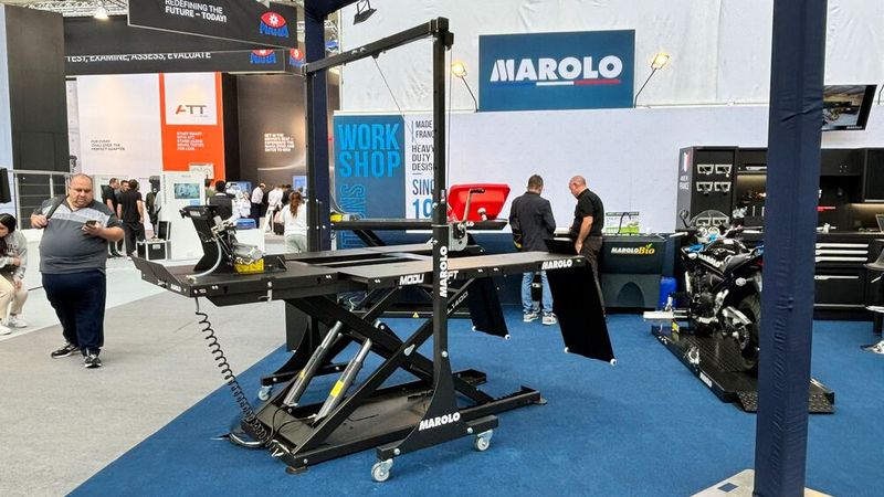 Aber auch für den Zweiradservice gab es das ein oder andere Modell zu sehen.  (Bild: Schreiner – VCG)