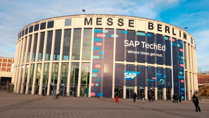 Die SAP TechEd 2025 fand dieses Jahr in der Messe Berlin statt.(Bild:  Dietmar Müller)