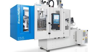 Die neue CX von KraussMaffei überzeuge durch eine hohe Produktivität und innovative Detaillösungen im Hinblick auf Energieeffizienz, Automatisierung, platzsparende Bauweise sowie Null-Fehler-Produktion. (Bild: KraussMaffei)