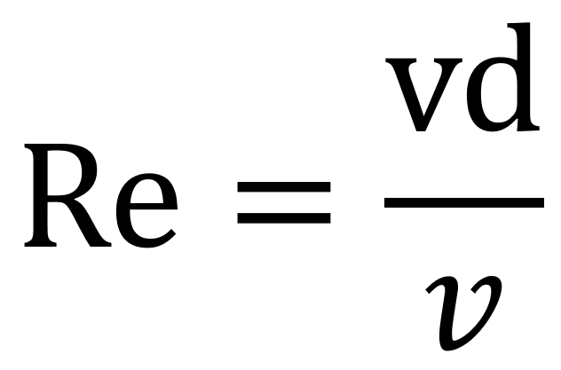 Reynoldszahl = Strömungsgeschwindigkeit mal Durchmesser geteilt durch kinematische Viskosität. (Bild: LABORPRAXIS)