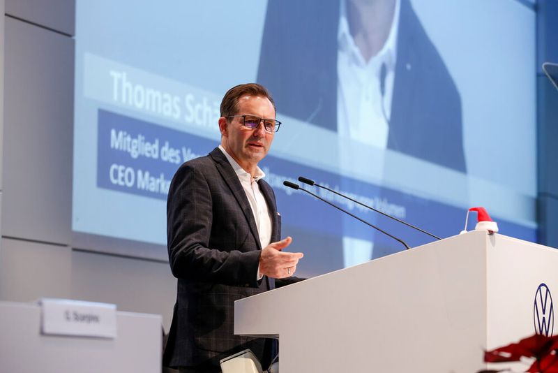 Thomas Schäfer, Mitglied des Vorstands der Volkswagen AG, Markengruppe Volumen CEO Marke Volkswagen Pkw Thomas Schäfer, Mitglied des Vorstands der Volkswagen AG, Markengruppe Volumen CEO Marke Volkswagen Pkw