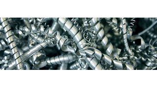 Industrieabfälle wie etwa Metallspäne lassen sich gewinnbringend recyceln, benötigen unzerkleinert jedoch viel Platz im Betrieb. (Erdwich)