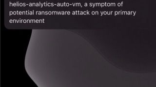 Alarm bei entdeckter Ransomware. (Bild: Cohesity)