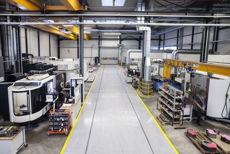 Fertigung bei Berghoff in Drolshagen. (Berghoff)
