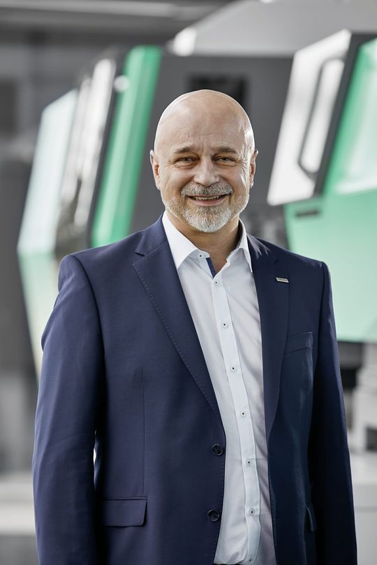 (Dr. Christoph Schumacher, Bereichsleiter Marketing. (Bild: Arburg))