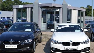 Das Gebrauchtwagengelände von B&K in Herford wurde in der Vergangenheit häufig von kriminellen Banden heimgesucht. (Mauritz)