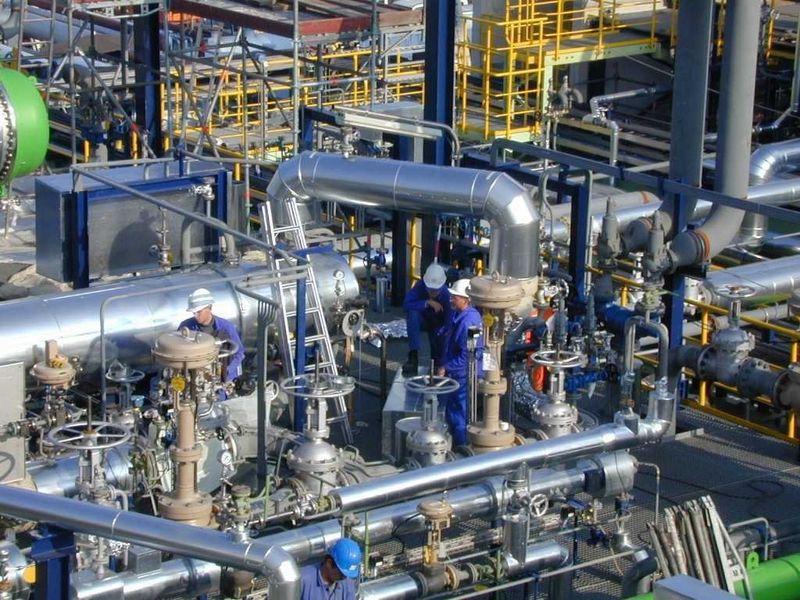 Vinylchlorid-Anlage im Chemiepark Knapsack. (Bild: Vinnolit)