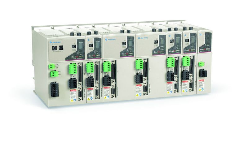 Bild 2: Der skalierbare Servoantrieb deckt den Leistungsbereich von 300 bis 3000 W ab und lässt sich nahtlos mit Logix-Steuerungen, Servomotoren und Aktuatoren integrieren.  Bild: Rockwell Automation (Archiv: Vogel Business Media)