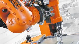 Zukunftsweisende Technik: Das Mastercam-Zusatzprodukt Robotmaster.  Bild: Intercam (Archiv: Vogel Business Media)