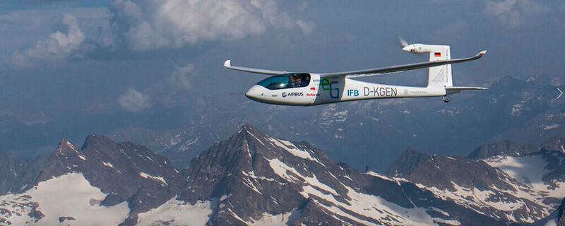 Die neue Antriebslösung ermöglicht das Fliegen nur mit Wasserdampf-Emission. (Hyfly)