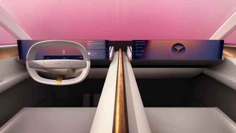 Blick ins Interieur des Jaguar Type 00 (Bild: JLR)