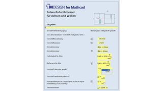 In der Arbeitsblatt-Sammlung MDESIGN for Mathcad werden die Mathcad-Funktionalitäten zusammengeführt.  (Bild: Tedata)