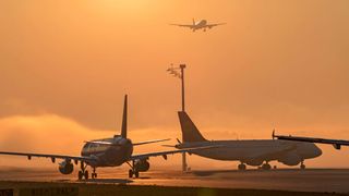 14 Staaten haben sich dazu bekannt, ihre klimaschädlichen Emissionen in der Luftfahrt so zu reduzieren, dass bis 2050 Klimaneutralität erreicht werden kann. (Flughafen Muenchen GmbH)