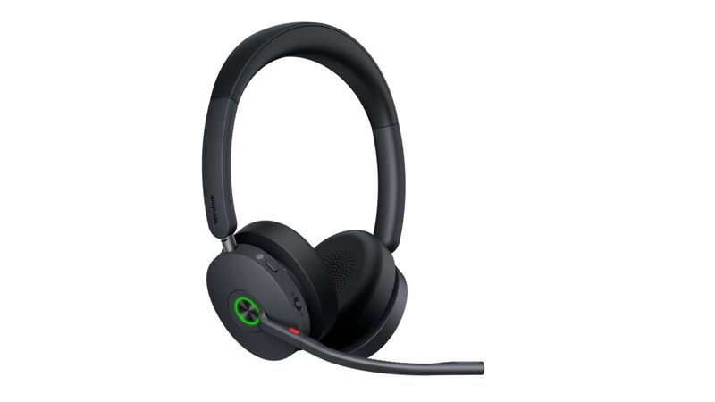DECT-/Bluetooth-Headset WH68 (Bild: Yealink)