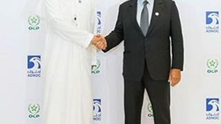 The Adnoc and OCP Group of Morocco have agreed to explore the phased creation of a new global fertilizer joint venture to accelerate the execution of both the firms’ international strategies. (Adnoc)