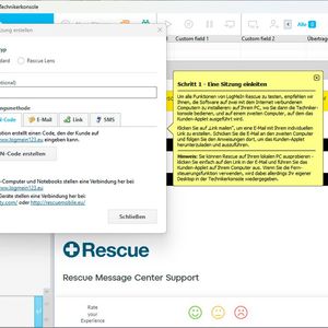 Der Verbindungsaufbau nach der Installation der Konsole.(Bild:  Dr. Götz Güttich - GoTo)