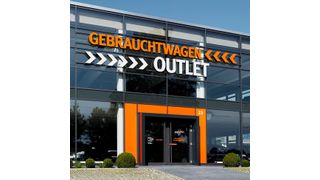 In dem Gebrauchtwagen-Outlet in Nürnberg verkauft Leaseplan Leasingrückäufer auch an Privatpersonen. (Leaseplan Deutschland)