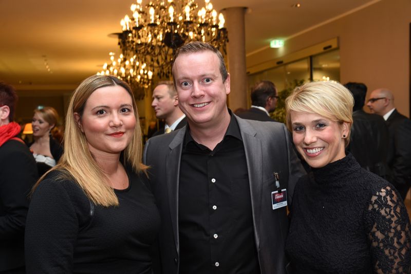 (v. l.) Aline Gauthier, Samsung, Ralf Schweitzer, GSD, und Andrea Berting, Microsoft (Bild: IT-BUSINESS / Hannes Magerstädt )