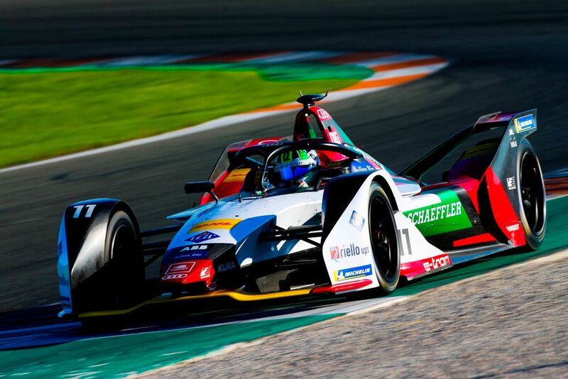 Die ersten offiziellen Testfahrten der Rennserie Formel E finden in Valencia statt. (Audi)
