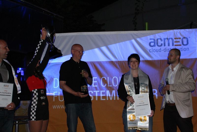 Die Siegerin der Acmeo-Systemhaus-Rallye 2015: Katrin Weiß (thefi.com GmbH & Co. KG). (Bild: Holger Esseling)