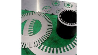 Das Stanzen und Paketieren von Statoren und Rotoren für alle Arten von Elektromotoren und Generatoren – das ist die Kompetenz und Stärke von Kienle + Spiess; dem Stanzen vorgelagert ist ein exzellenter Werkzeugbau. Bilder: Kuhn (Archiv: Vogel Business Media)