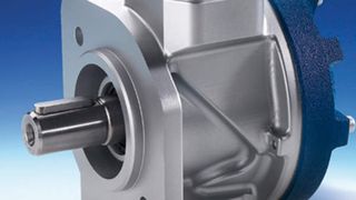 Als Vorteile der Zahnringpumpe werden ein sehr niedriges Betriebsgeräusch und sehr gutes Ansaugverhalten herausgestellt. Bild: Bosch Rexroth (Archiv: Vogel Business Media)