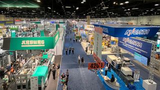 Nach sechsjähriger Zwangspause öffnete die NPE in Orlando endlich wieder ihre Tore. Was der VDMA dabei registriert hat, war, dass OPC UA sich als echte Weltsprache im Maschinenbau erweist ... (Bild: VDMA)