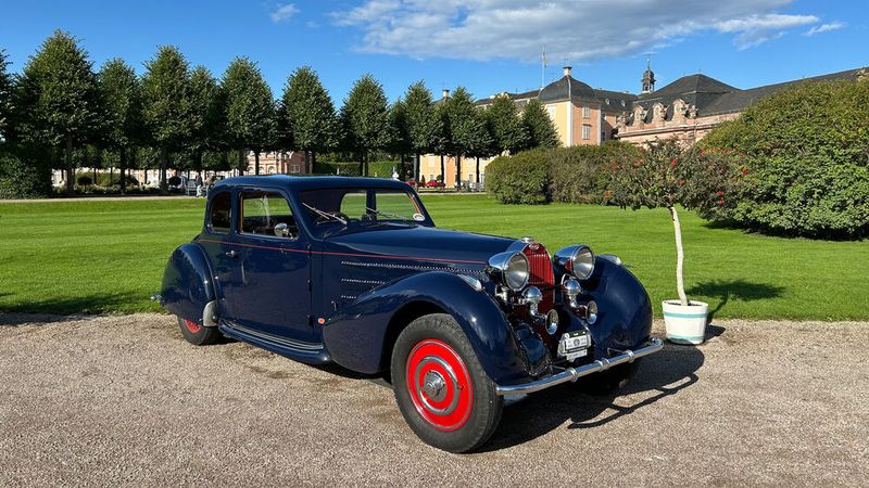 Bugatti Typ 57 Coupé mit Karosserie von Gangloff, gebaut 1936. (Bild: Peter Diehl)