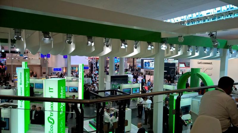 Schneider Electric zeigt seine Digitalisierungsstrategie. (I.Stotz/elektrotechnik)