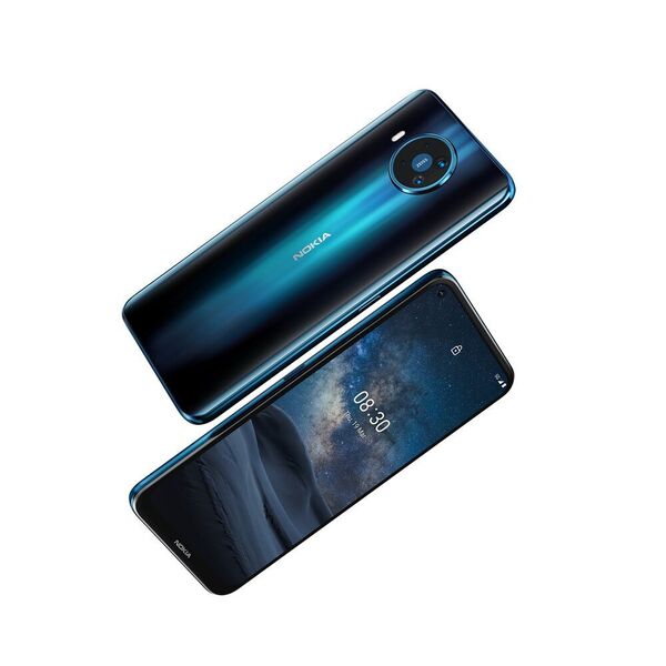 Das Nokia 8.3 5G arbeitet mit einer Vierfach-Kamera von Zeiss. (Nokia)