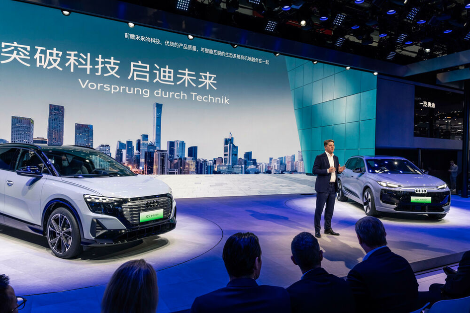 Audi Q6L Etron ElektroSUV mit 700km Reichweite in China