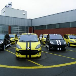 Was die Etziner alles können, haben sie anhand dieser attraktiven Peugeot 1007 unter Beweis gestellt.