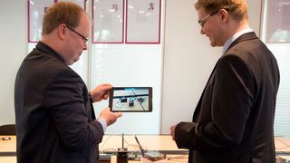 Mit dem Software-Paket können Unternehmen ohne hohe Investitionen testen, ob sich eine Industrie-4.0-Umgebung rentiert. (FZI Forschungszentrum Informatik)