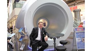 Weil das Klima für neue Windenergieanlagen rauer wird, forciert 
Geschäftsführer Herbert Werner die Gussentwicklung bei Meuselwitz. (Bild: Kraus)