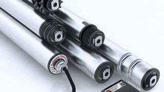 Die intelligenten BL3 Drive Rollers: die dritte Generation der 24 VDC-Antriebsrollen-Technologie für angetriebene Rollenbahnen (Bild: Rulmeca)