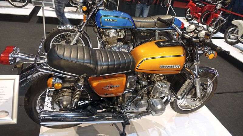 Ein Traum nicht nur in den Siebzigern: japanische Big-bikes. (Bild: Dominsky –  »kfz-betrieb«)