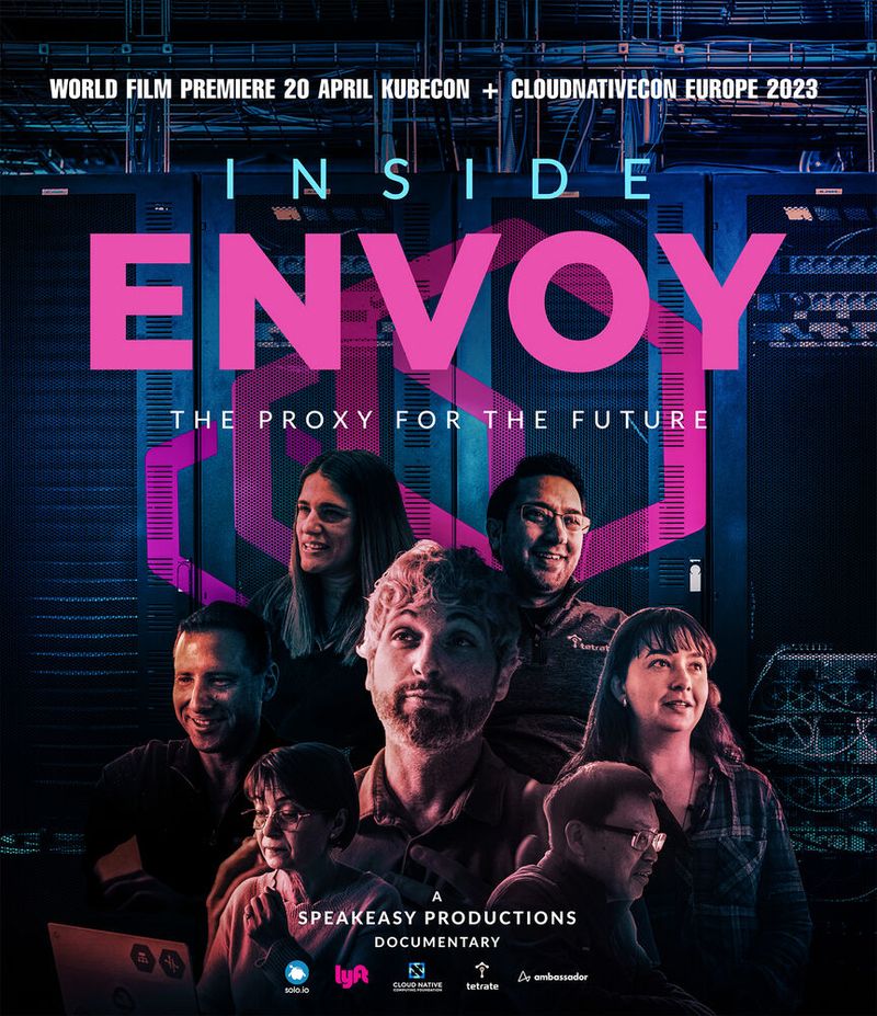 Das Filmplakat zur Dokumentation „Inside Envoy: the Proxy for the Future“