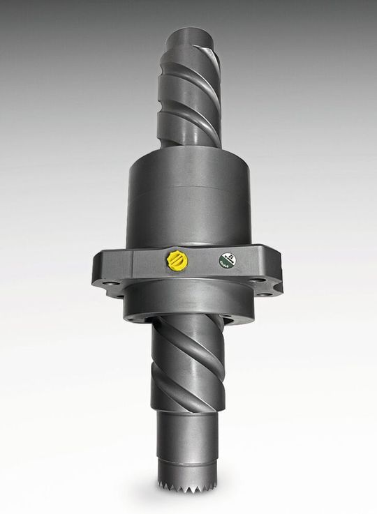 Der neue Hochgeschwindigkeits-Kugelgewindetrieb eignen sich für Anwendungen mit hohen Geschwindigkeiten und gleichzeitig hohen Kräften zum Heben oder Ziehen.(Bild:  Thomson Industries)