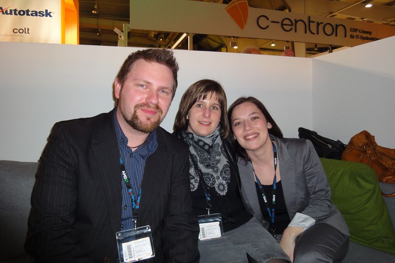 Sapphire-Team (v.l.): Alexander Schmidt, Tamara Geiger und Claudia Wiesinger			 (IT-BUSINESS)