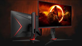 Der AOC Gaming 27G2ZN3/BK ist mit Full-HD-Auflösung aber sehrt hoher Bildwiederholrate primär für Wettbewerbsspieler gedacht, die auf hohe Frameraten und minimale Eingabeverzögerungen Wert legen.  (Bild: AOC)
