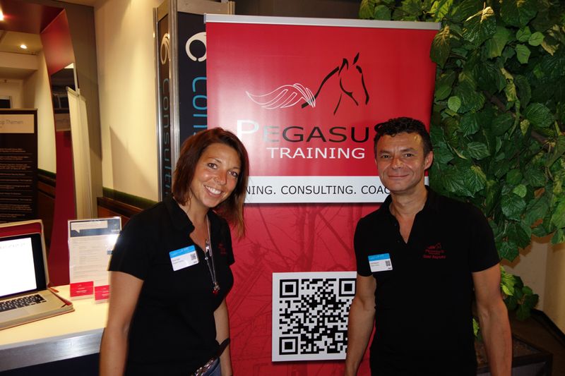 Kira Falk und Galal Bayomi, Pegasus Training bieten cleveres Consulting für Change Management an (Bild: IT-BUSINESS)